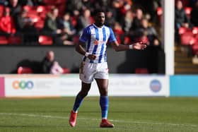 Omar Bogle admits he does not feel any pressure following his move to Hartlepool United. (Credit: James Holyoak | MI News)