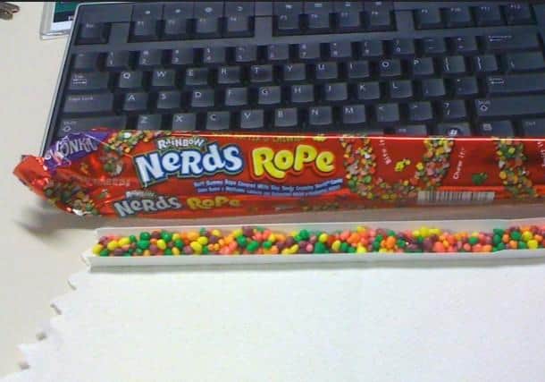 Police are warning that sweets called Nerds Rope may contain cannabis.