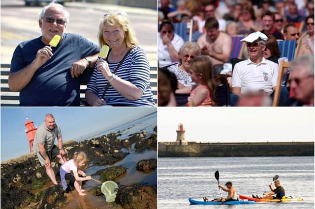 You certainly know how to enjoy the great weather as these archive Shields Gazette photos show. Are you pictured?