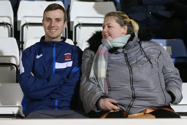 Pools fans are all smiles ahead of the game (Credit: Mark Fletcher | MI News)