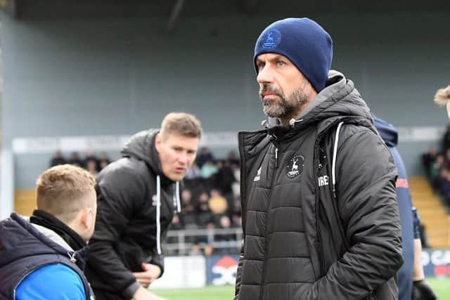Hartlepool United coach Kevin Phillips has reacted to his club's 1-1 draw at Woking.