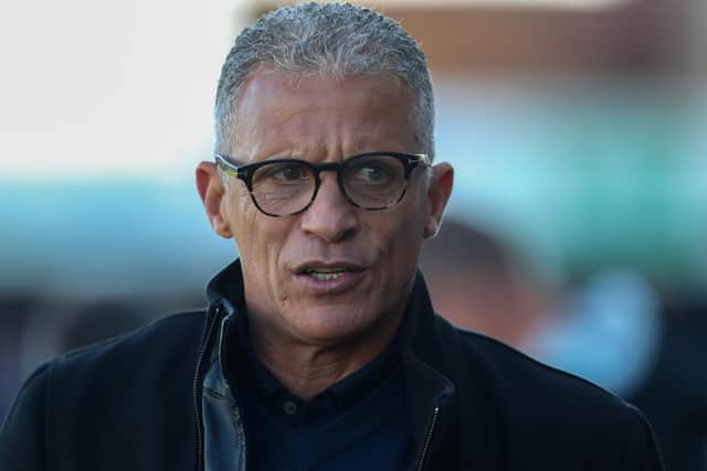 Keith Curle admits he is dealing with a quiet changing room at Hartlepool United. (Credit: Mark Fletcher | MI News)