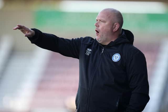 Jim Bentley believes Rochdale let Hartlepool United off the hook. (Photo by Pete Norton/Getty Images)