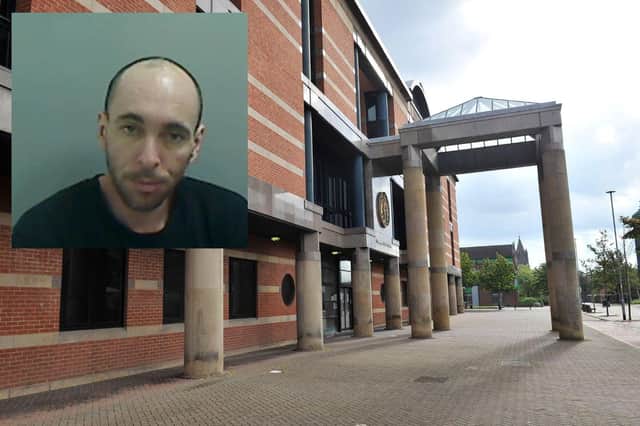 Sean Marshall was jailed for three years at Teesside Crown Court.