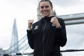 Savannah Marshall headlines Sky Sports and Boxxer's 'All Or Nothing' show in Manchester against Franchon Crews-Dezurn. (Photo by Eddie Keogh/Getty Images)