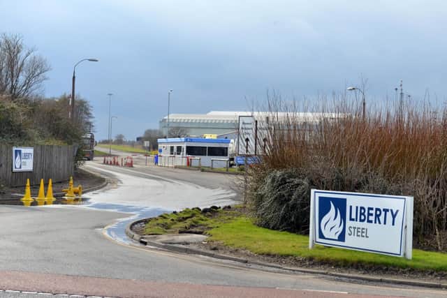 Liberty Steel's site, in Brenda Road, Hartlepool.