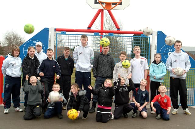 Sports Centre for Learning in Manton held half-term activities including football, basketball and dance sessions. Pictured are children and coaches at the sports session.