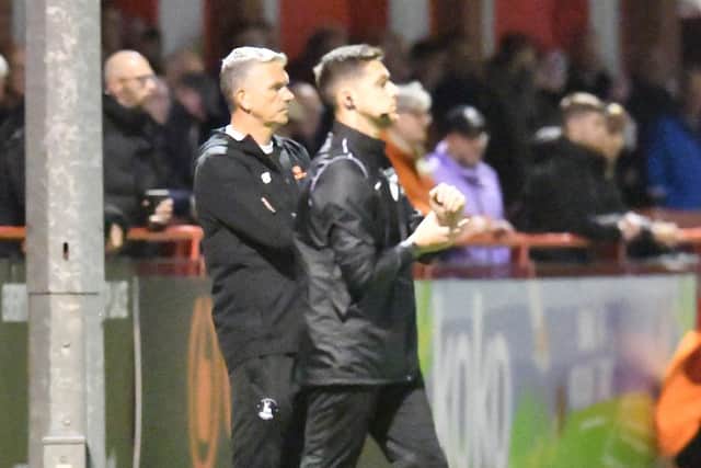 John Askey has been working on getting the balance right for Hartlepool United in recent weeks.
