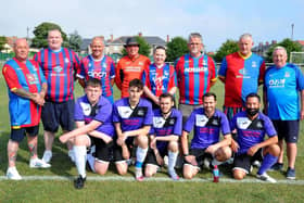 The Crystal Palace team which was made up of some local guest players.