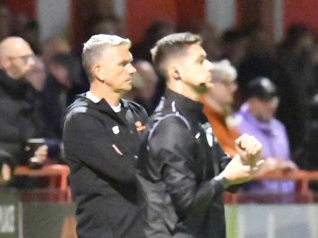 John Askey shared his thoughts on Hartlepool United's National League fixture against Boreham Wood.