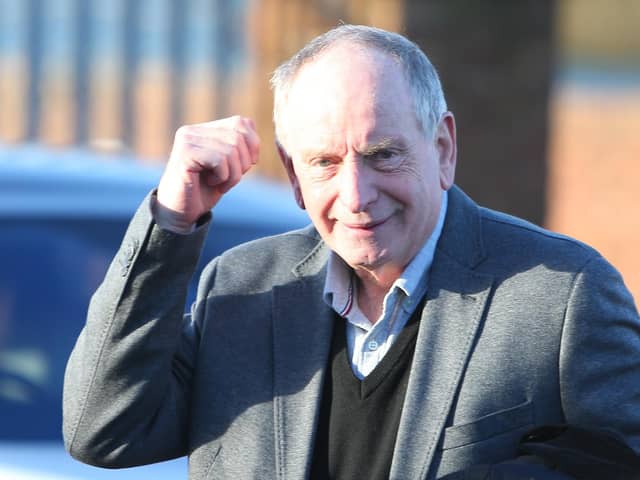 Hartlepool United Director Lennie Lawrence has been appointed caretaker manager. Credit: Michael Driver | MI News