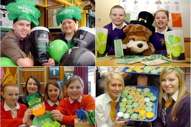 St Patrick's Day scenes from the past. Do they bring back memories for you?