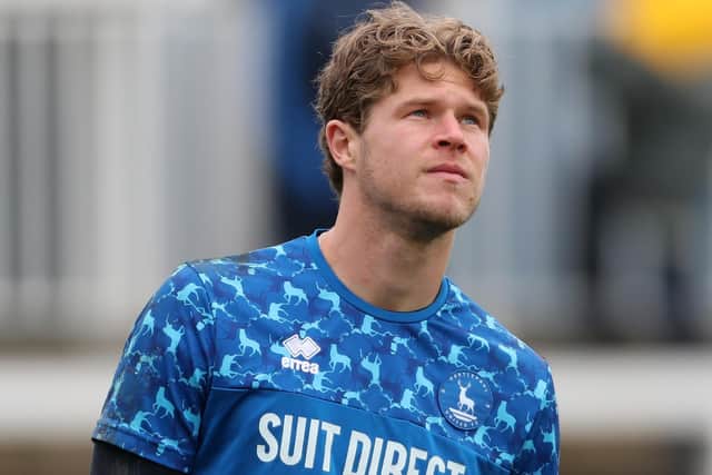Hartlepool United confirmed goalkeeper Ben Killip will bring an end to a four-year stay with the club in the summer (Photo: Mark Fletcher | MI News)