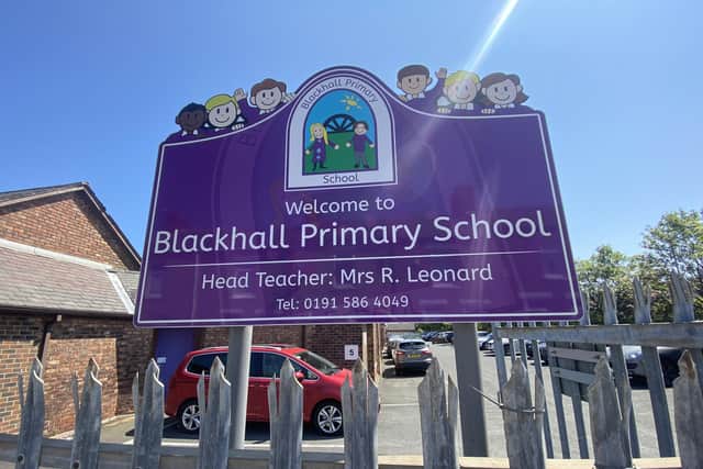 Blackhall Primary School receives a"good" Ofsted rating.