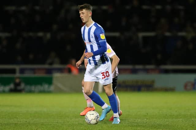 Joe White has missed Hartlepool United's last two games through injury and illness. (Credit: Michael Driver | MI News)