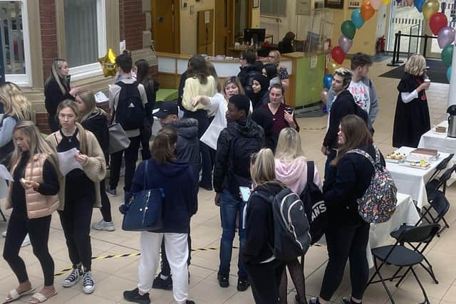 The Volunteer Fair held at the Hartlepool Sixth Form College. Picture by FRANK REID