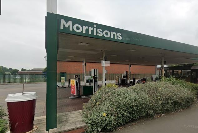 The next cheapest petrol station is Morrisons in Belle Vue Way, where petrol also cost 183.7p per litre on July 26.