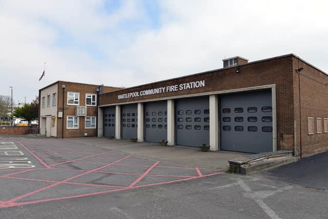 Hartlepool Fire Station takes part in the 'bag it and bank it' scheme.