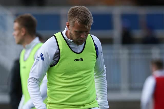 Nicky Featherstone was on the bench for Hartlepool United's trip to Forest Green Rovers. (Credit: Will Matthews | MI News)