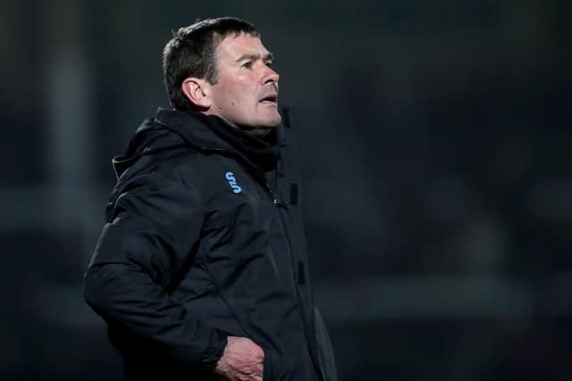 Nigel Clough warned his Mansfield Town side against complacency against Hartlepool United. (Credit: Mark Fletcher | MI News)