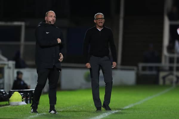 Hartlepool United Interim manager Keith Curle admits his side must work harder if they are to improve in League Two. (Credit: Mark Fletcher | MI News)