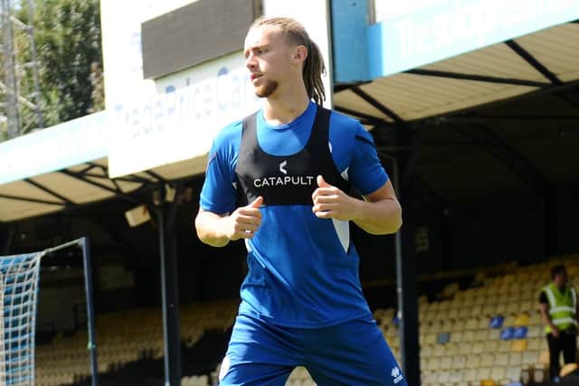 Kieran Burton made his second start for Hartlepool United against Bromley.