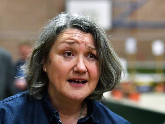 Hartlepool MP Jill Mortimer during the local election count at the town's Mill House Leisure Centre. Picture by FRANK REID