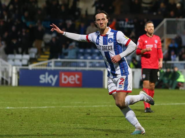 Jamie Sterry will leave Hartlepool United in the summer at the end of his deal. (Credit: Michael Driver | MI News)
