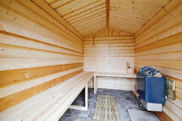 This four-bed Hartlepool home even has a sauna.