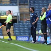 Paul Hartley has given a transfer update ahead of Hartlepool United's trip to Northampton Town. (Credit: Mark Fletcher | MI News)