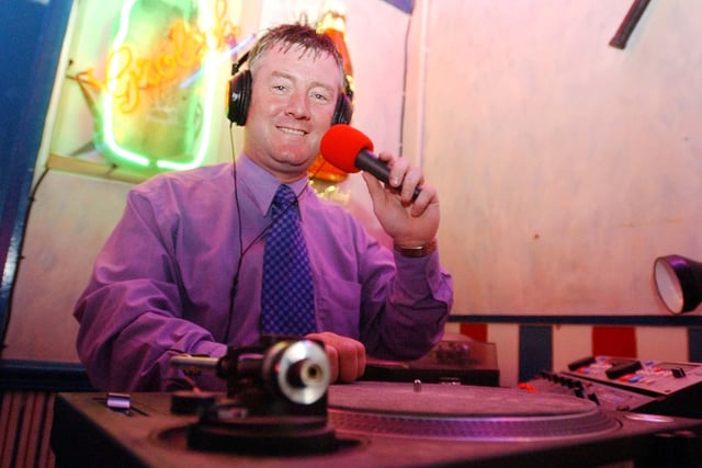 A familiar face on the Hartlepool pub and club scene for over 40 years, Les Watts was pictured here launching a new Grapevine disco at the sports bar, believed to have been taken in 2003.
