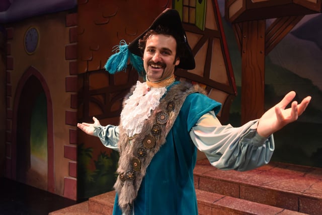 We've welcomed many stars to pantos in the area and here is comedian Patrick Monahan who starred in Goldilocks at the Forum Theatre in 2015.