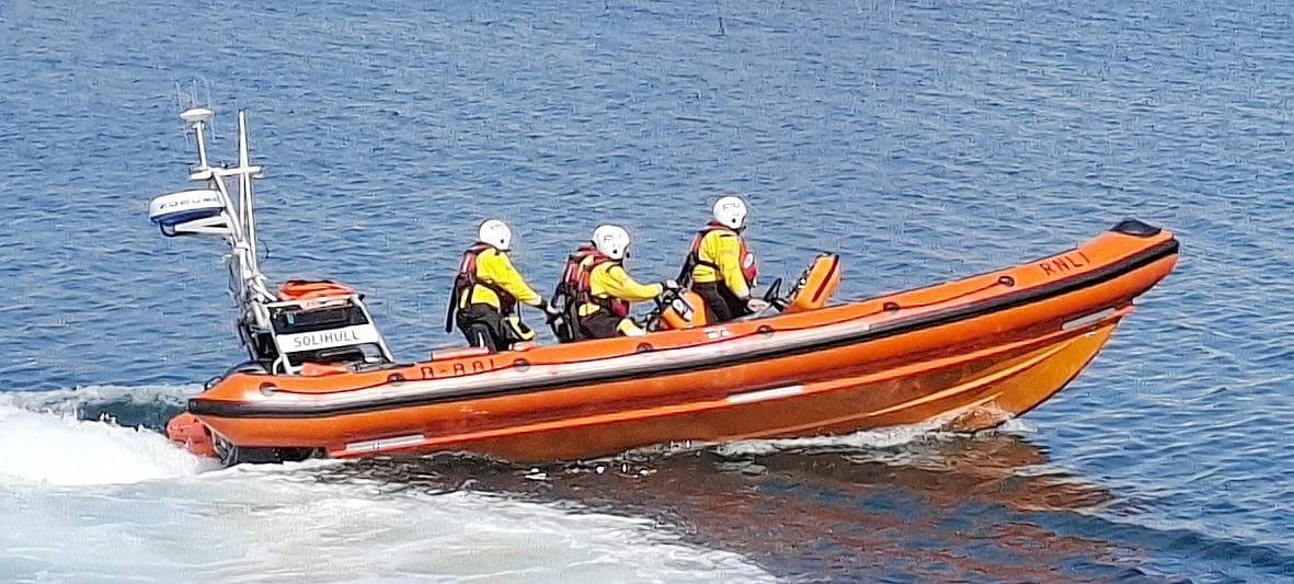 Two swimmers taken to hospital after emergency services rush to ...