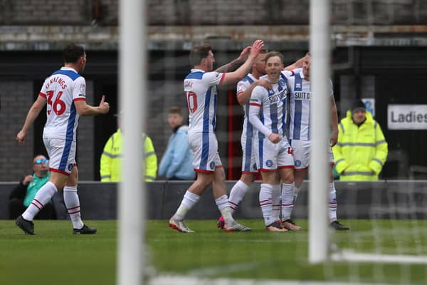 Hartlepool United prepare for back-to-back away fixtures as their battle for survival rolls on. (Photo: Mark Fletcher | MI News)