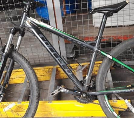Police officers are appealing for help to track down the owner of a discarded mountain bike