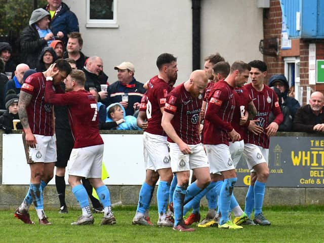 South Shields earned promotion to National League North with victory over Whitby Town. Credit Kevin Wilson