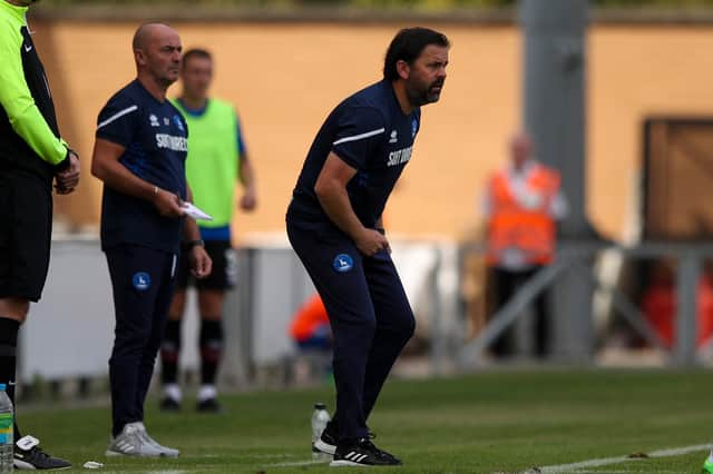 Paul Hartley gave his reaction following Hartlepool United's draw with Colchester United. (Credit: Tom West | MI News)