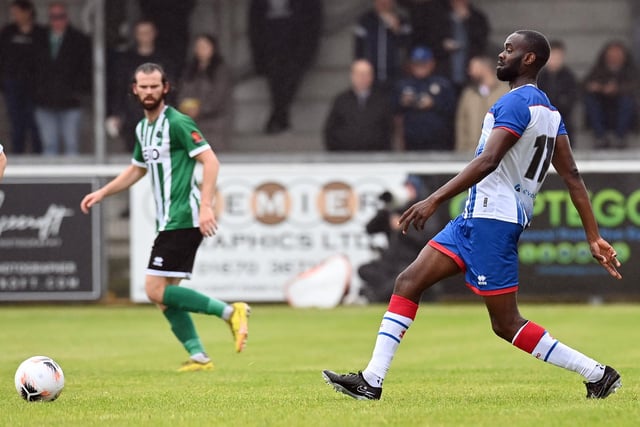 Onariase is likely to make his Hartlepool debut against Barnet. Picture by FRANK REID