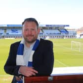 The new Pools boss is relishing the challenge after his appointment was announced on Saturday morning.