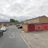 The break ins happened at garages off Cardigan Grove at Throston in Hartlepool. (Photo: Google)