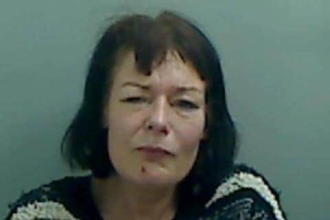 Paula Harman has been jailed after attacking a shop assistant.