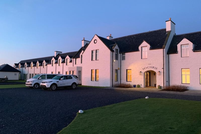 Machrie Hotel & Golf Links is situated just outside Port Ellen on the Isle of Islay. A stay includes preferential green fees for their 18-hole championship links course, while there's also a 6-hole par 3 'Wee Course' to test your skills.