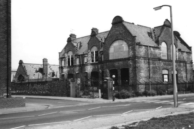 Hart Road School was months away from being demolished when this photo was taken in 1982. Photo: Hartlepool Library Service.