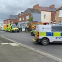 Emergency services cordon off major Hartlepool road as they deal with an ongoing 999 incident.