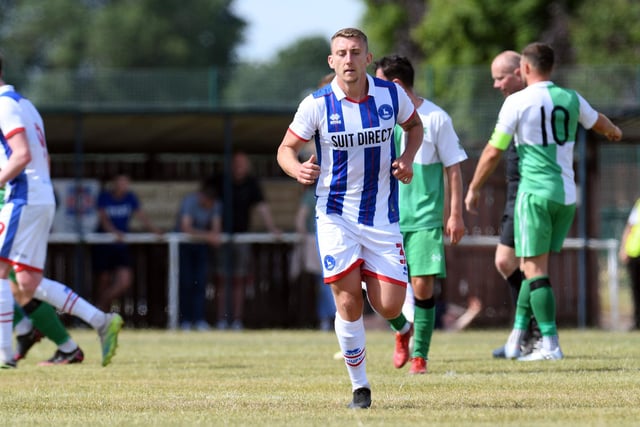 Ferguson is looking to build on a positive season after agreeing a new two-year deal with the club and remains a strong first choice option at left-back. Picture by FRANK REID