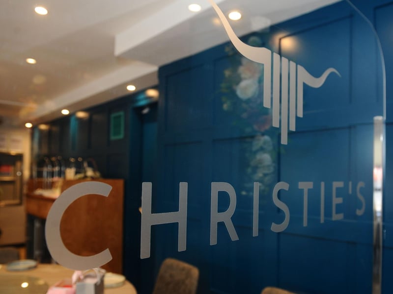 Falkirk's newest eatery, Christie's, is now open. Picture: Michael Gillen.