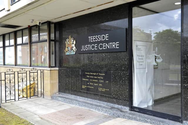 This Hartlepool case was dealt with recently at Teesside Magistrates' Court.