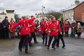 Redcar Sword Dancers will perform the traditional Greatham dance on Boxing Day.