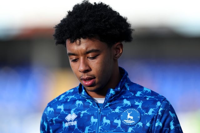 The young midfielder rarely featured for Pools during his loan spell before returning to Blackpool in the summer where he made a recent appearance in the EFL Trophy. (Photo: Mark Fletcher | MI News)