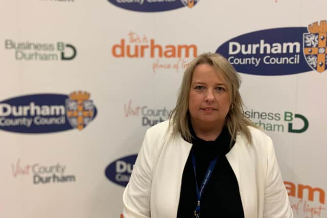 Cllr Amanda Hopgood, leader of Durham County Council.
